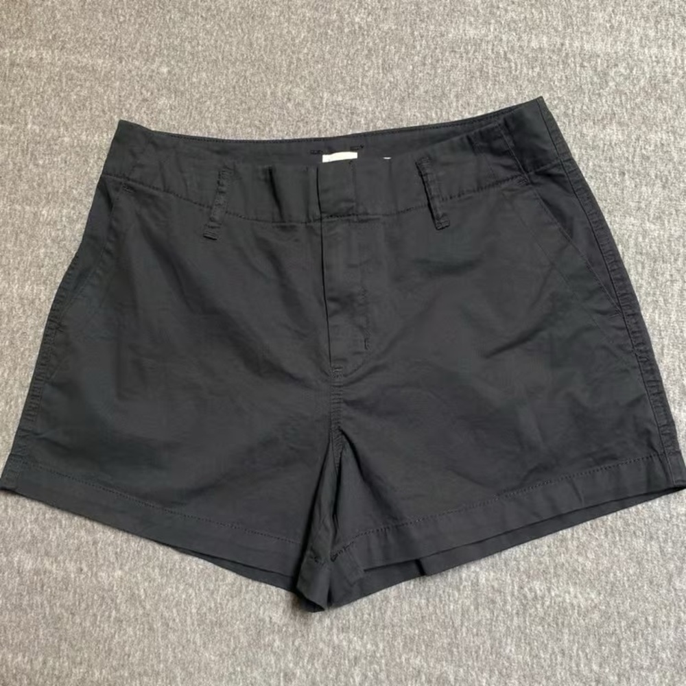 Women’s Black Casual Cotton Shorts